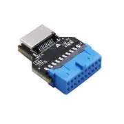 USB 3.0 Internal Header (19-Pin) to USB 3.2 Type-C (20-Pin) A Converter H