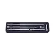 Koken PK2763/6 1/4 Sq. Dr. Wobble-Fix Extension Bar Set 28-250mm ABS Tray 6 Pcs.