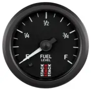 Autometer Stack Instruments 52mm 0-280 Ohm Prog Pro StepperMotor FuelLevel Gauge