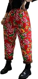[KaeDa] Pure handmade northeast flower cotton-padded jacket retro cotton-padded jacket suit big flower jacket