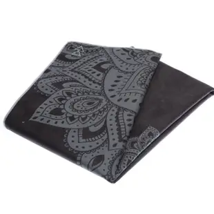 【Yoga Design Lab】Yoga Mat Towel 瑜珈鋪巾 - Mandala Black(濕止滑瑜珈鋪巾)