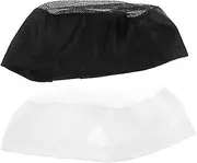 [FOMIYES] 2pcs Chef Hat for Men and Women Comfortable Caps for Cooking Catering and Restaurant Use and Chef Headwear to Prevent Hair Contamination