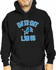 Team Fan Apparel NFL Adult Gameday Hooded Sweatshirt - Poly Fleece Cotton Blend - Stay Warm and Represent Your Team in Style