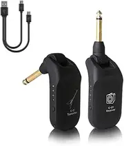 C-01 Wireless Audio Transmitter Receiver 280° Adjustable 30M Transmission Range Suitable for Electric Musical Instrument