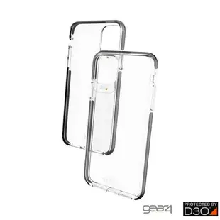強強滾p-Gear4 iPhone 11 (6.1吋) Piccadilly 透明 防摔 保護殼 黑框