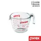 【美國康寧 Pyrex】耐熱玻璃單耳量杯-250ml