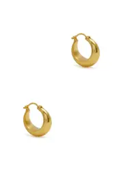 Daphine Oli Mini 18kt Gold-plated Hoop Earrings - One Size One Size
