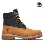 TIMBERLAND 男款小麥色磨砂革迷彩6吋防水靴|A2KJZ231