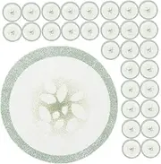 LIFKOME 200pcs Non Woven Eye Pads with Cucumber Print Gentle Eye Care for Travel High Absorption Fabric Family and Friends