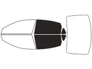 Rvinyl Window Tint Kit Fits Fits Nissan Altima 2013-2018 (Sedan)
