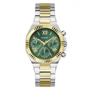 Guess Dress Equality Dress Two-Tone Silver and Gold-Tone Men's Watch GW0769L4