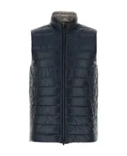 Herno Reversible Padded Zip-Up Gilet IT60,62,64,IT58 Black