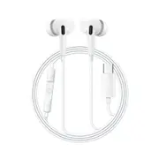 Baseus Encok CZ11 Wired Earphones USB Type-C Earbud Wired w/ Mic Control - White