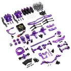 Yeah Racing Magenta Aluminum Conversion Kit For Tamiya 1/10 TT02 Purple#MGT-0001