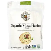 King Arthur Baking Company, Organic Masa Harina Flour, Finely Ground White Corn , 2 lbs (907 g)