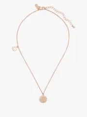 Spot The Spade Pave Charm Necklace