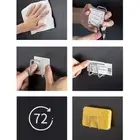 Kitchen Stainless Steel Sink Sponges Holder Self Adhesive Drain Drying Ra BR WY8