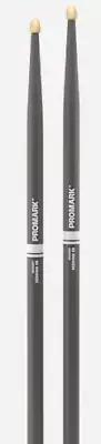 Promark, Rebound, 5B Gray Hickory Wood Tip Drum Sticks (RBH595AW-GRAY)