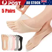 5 Pairs Sock Align Toe Socks for Bunion Low Cut Compression Socks for Women Lady