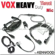 Heavy Duty VOX Throat Mic wouxun KG-UV6D NEW Baofeng UV-5R 066K