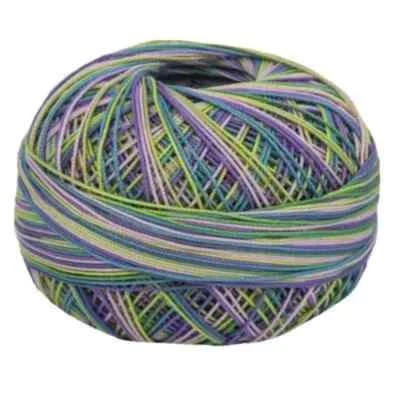 Lizbeth Egyptian Cotton Crochet Thread Size 40 Color 115 Springtime