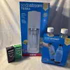 SodaStream TERRA Sparkling Water Maker Cordless Eco Friendly Dishwasher Safe