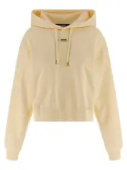 [Jacquemus] Jacquemus-Le Hoodie Gros Grain Felpe Beige-Donna L