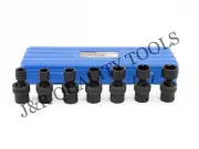 VCT 7PC 3/8" Dr SAE Universal Impact Swivel Socket Set w/Case