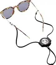 [Generic] Eyeglass Lanyard–Sunglasses Strap with Holder Compatible with AirTag Tracker–Adjustable Eyeglass Strap for Eyewear for AirTag