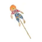 Scarecrow 3.3ft Windproof Rainproof Pumpkin Scarecrow For Halloween Fall Ha PL