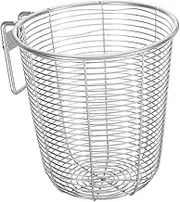 Stainless Steel Mesh Colander Hot Pot Colander Handle Large Capacity Noodle Strainer for Frying Dipping