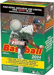 2024 Topps Heritage Baseball Retail Value Box - 8 Packs per Box
