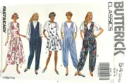 Butterick Classics Fast & Easy Pattern #5458 - Ladies Jumpsuit