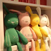 在飛比找樂天市場購物網優惠-兔子玩具安撫公仔兔玩具嬰兒可咬布藝寶寶兔子玩偶布娃娃大公仔【
