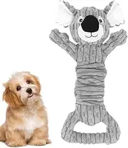 Squeaky Toys for Dogs | Stuffed Calming Toys for Aggressive Chewers,Koala Shape Puppy Tug of War Tool, Interactive Chewing Supplies for Pets