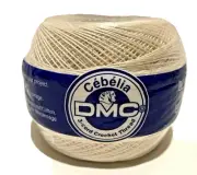 DMC Cebelia 100% Crochet Cotton Size 30 Ecru