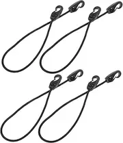 BRIGHTFUFU 4pcs Kayak Hook Multi-use Hook Strap Portable Hook Strap Camping Accessory Multi-Function Tie Down Strap Multi-use Tie Down Strap Elastic Hook Strap Small Hook Rope Camping Supply