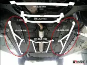 Side Lower Bar / Side Floor Bar For Nissan Cefiro A33 2.0 1998-2004 Ultra Racing