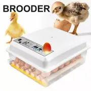 36/64 Egg Incubator Fully Automatic Egg Turning Hatcher Quail Chicken Duck AU