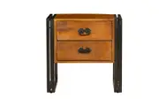 Astra Side Table With 2 Drawers