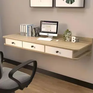 【XYG】壁櫃懸空書桌簡易電腦桌梳妝台(電腦桌/化妝桌)