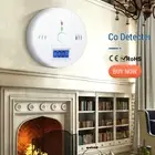 CO Sensor High Sensitive Wireless Carbon Monoxide Poisoning Smoke Detector Warni