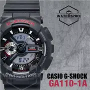 Casio G-Shock Master of G Gravitymaster Red Resin Band Watch GA110-1A