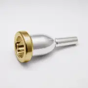 Genuine Bach 24K Gold Rim & Cup Tuba/Sousaphone Megatone Mouthpiece, 22 NEW!