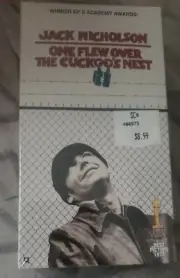 ONE FLEW OVER THE CUCKOO'S NEST (1975) VHS MILOS FORMAN JACK NICHOLSON SEALED!