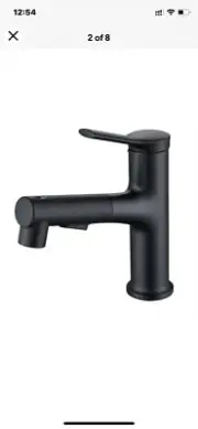 Bathroom Sink Faucet Three Mode Pull Out Sprayer Single Handle Basin Mixer Taps