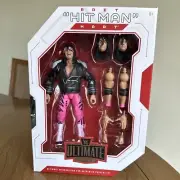 BRET "HIT MAN" HART Mattel WWE Ultimate Edition 6" Action Figure