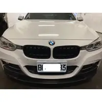 在飛比找蝦皮購物優惠-寶馬 BMW F30 F31 雙槓亮黑水箱罩 328亮黑中網