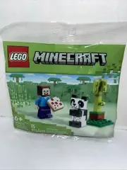 LEGO Minecraft Steve and Baby Panda 30672 New Sealed Poly Bag