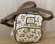 NEW - Loungefly Pokemon Pikachu and Eevee Love Floral Mini Backpack Exclusive